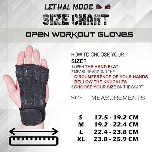 Workout Gloves for Men & Women – Fingerless Weight Lifting Gloves with Wrist Support for Gym, Crossfit, and Exercise – Durable Grip for Weightlifting, Cycling & Training in Saudi Arabia