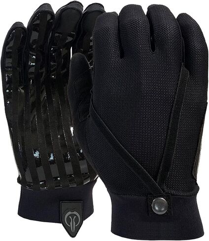 Industrious Handwear Umpire, Referee, and Sports Official Gloves for On-Field and Court Duties - Year-Round Style - Black in Saudi Arabia