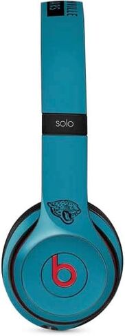 Skinit Decal Audio Skin Compatible with Beats Solo 3 Wireless - Officially Licensed NFL Jacksonville Jaguars Design in Saudi Arabia