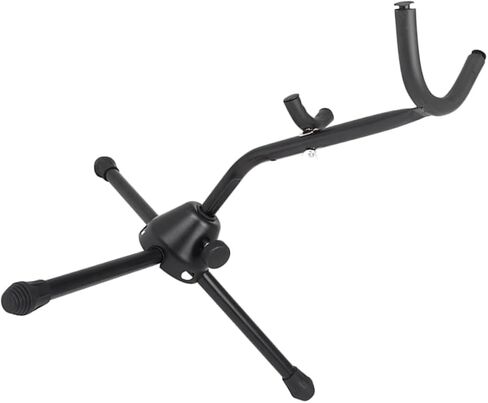 Milisten Premium Folding Alto Saxophone Stand with Stable Bracket and Sponge Cushion Portable Saxophone Holder for Home and Music Classroom Use Scratch Resistant Rack for Musical in Saudi Arabia
