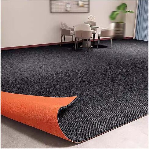 Soundproof Carpet Bedroom 9mm Thickness Household Floor Mat Shock Absorption Sound Absorption Piano Drum Silent Floor Mat(Dark Gray,140x200cm/55.1x78.7in) in Saudi Arabia