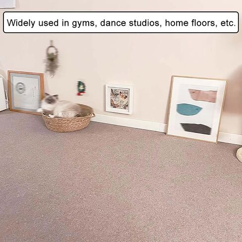 Soundproof Carpet Bedroom 9mm Thickness Household Floor Mat Shock Absorption Sound Absorption Piano Drum Silent Floor Mat(Dark Gray,140x200cm/55.1x78.7in) in Saudi Arabia