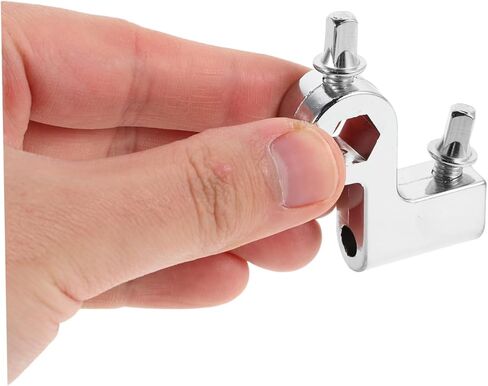 BESPORTBLE Drum Pedal Beater Holder for Single Pedal Kick Drum Beater Mounting Rack Sturdy Construction Accessory in Kuwait