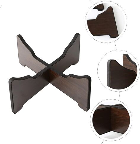 HANABASS Portable Foldable Tongue Drum Stand Professional Wood Drum Bracket for Handpan Percussion Instruments Adjustable Height Stability for Home and Outdoor Use in Saudi Arabia