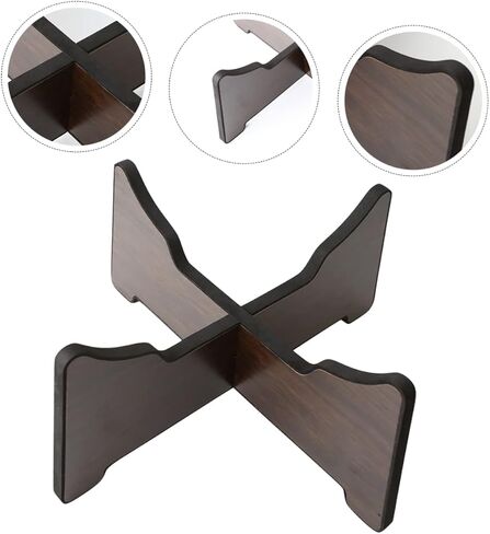 HANABASS Portable Foldable Tongue Drum Stand Professional Wood Drum Bracket for Handpan Percussion Instruments Adjustable Height Stability for Home and Outdoor Use in Saudi Arabia