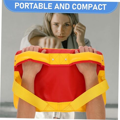 Garneck Arc Target Kick Pad for Taekwondo Boxing Kickboxing Blocking Pad Handle and Straps in Saudi Arabia