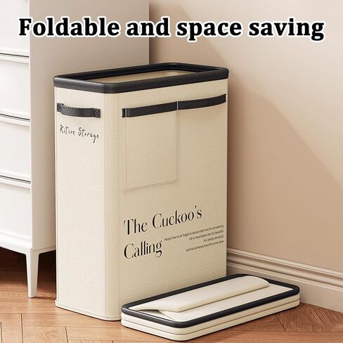 Large Yoga Equipment Storage OSrganizer - Easy-Grip Foldable Basket Keeps Yoga Mats and Fitness Supplies Tidy, Suitable for Home Gyms or Exercise Corners, Eliminating Clutter(Beige) in Saudi Arabia