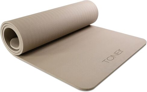 TONE Fitness Hanging Yoga Mat, Pilates Mat, Exercise Mat for Home Workouts with Carry Strap | V Pattern | Multiple Colors in Saudi Arabia