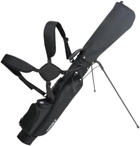 KIKGOLF Lightweight Sunday Small Golf Stand BagsGolf Bag for Men and Women,Travel Practice Golf Club Bag with Dual Strap and Pockets,48.23inch in Saudi Arabia