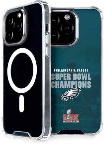 Skinit Phone Case Compatible with MagSafe iPhone 13 Pro Max - Officially Licensed NFL Philadelphia Eagles Retro Logo Design in Saudi Arabia