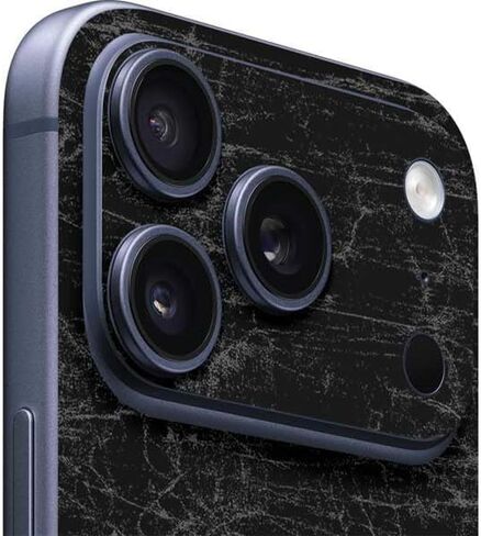 ملصق هاتف Skinit متوافق مع iPhone 17 Pro Max - تصميم شعار ثانوي أسود مرخص رسميًا من NBA New York Knicks in Saudi Arabia