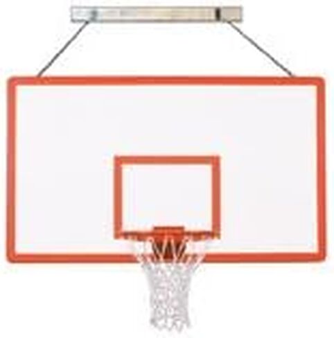 First Team SuperMount80 Performance Steel-Fiberglass Wall Mounted Basketball System44; Forest Green in Saudi Arabia