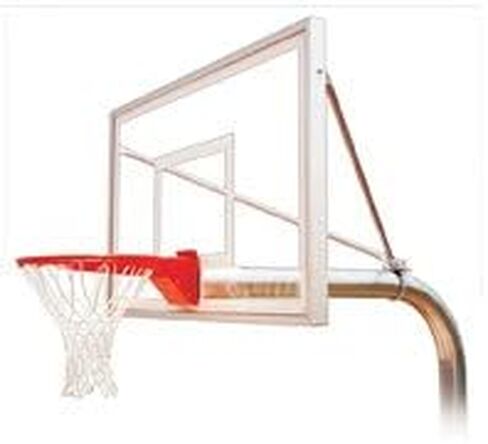 First Team RuffNeck Select-EXT Steel-Acrylic In Ground Fixed Height Basketball System44; Columbia Blue in Saudi Arabia