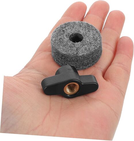 Adjustable Height Cymbal Stand Accessories Set with Plastic Sleeves and Felt Washers for Drum Set Protection Lightweight Cymbal Mount Bracket with Split Hand Twist for Easy in Kuwait