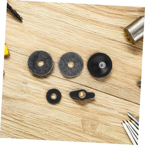 Generic Drum Stand Parts Kit with Plastic Cymbal Sleeves and Felt Washers Shock Absorbing Percussion Accessories for Easy Installation and Secure Cymbal Mounting Compatible with Various in Saudi Arabia