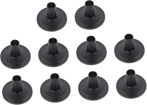 10pcs Drum Cymbal Sleeves Flange Base Replacement for Drum Kits Compatible with Acoustic and Electronic Professional Percussion Accessories in Saudi Arabia