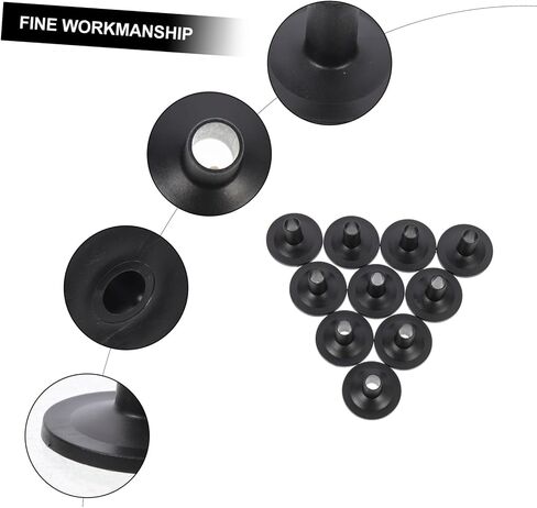 10pcs Drum Cymbal Sleeves Flange Base Replacement for Drum Kits Compatible with Acoustic and Electronic Professional Percussion Accessories in Saudi Arabia