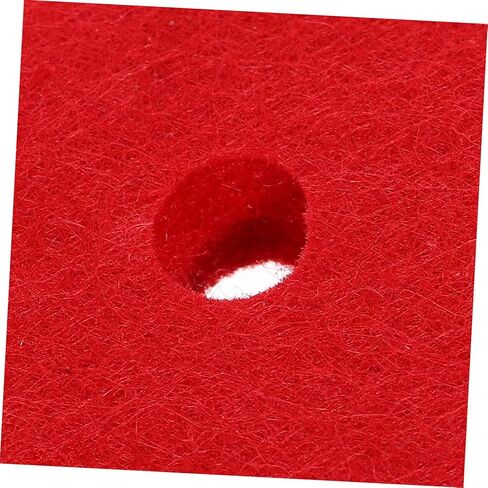 12pcs Red Cymbal Dampeners Felt Pads Cymbal Pads Anti-slip Sound Dampening Cushions for Secure Fit and Broad Compatibility Drum Accessories in Kuwait