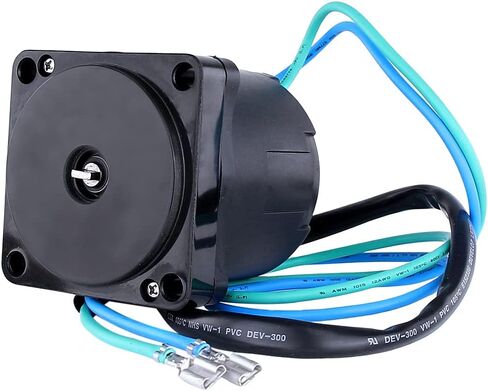RAREELECTRICAL New Tilt/Trim Motor Compatible With Omc, Evinrude, And Johnson 2-Wire 434495, 434496, 438529 in Saudi Arabia