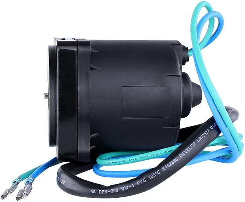 RAREELECTRICAL New Tilt/Trim Motor Compatible With Omc, Evinrude, And Johnson 2-Wire 434495, 434496, 438529 in Saudi Arabia