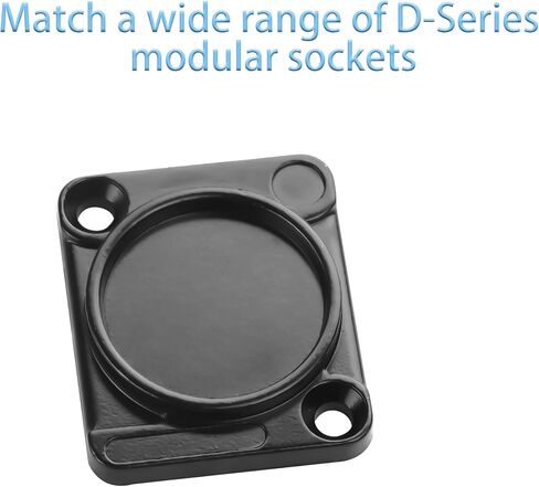 5 قطعة لوحة فارغة، لوحة تثبيت لوحة رف معدني من سلسلة D لموصلات الهيكل، موصلات XLR in Kuwait