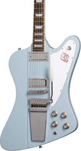 Epiphone مستوحاة من Gibson 1963 Firebird V، فروست بلو مع حافظة in Kuwait