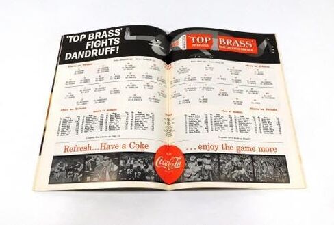 1963 San Francisco 49ers at New York Giants NFL Football Program 11-17-63 - NFL Programs in Saudi Arabia
