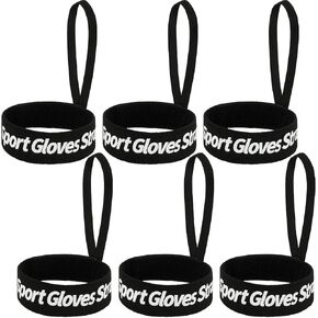 Jansun Sport Glove Strap, 6pcs Elastic Ski Glove Leash Holder Safety Strap for Hanging Skiing Outdoor Activities in Saudi Arabia