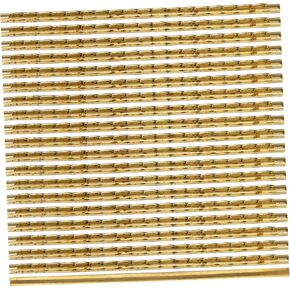 Kisangel 19pcs Guitar Fret Wire Classical Acoustic Guitar Frets for Easy Installation for Beginners and Professionals Luthier Tools in Kuwait