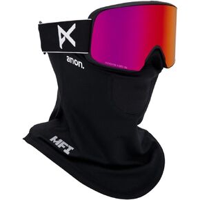 Anon M6 Low Bridge Snow Goggles + Bonus Lens + MFI Face Mask + Case in Kuwait
