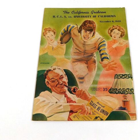 1948 UCLA at California College Football Program 11-6-48 - College Programs in Saudi Arabia