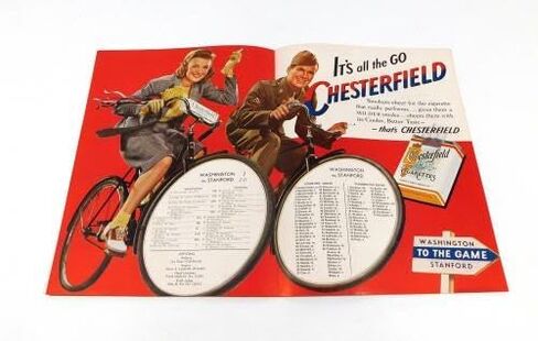 1942 Washington at Stanford College Football Program 11-7-42 - College Programs in Kuwait