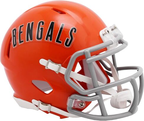 Cincinnati Bengals 1968 to 1979 Throwback Revolution Speed Mini Football Helmet - New in Riddell Box in Saudi Arabia