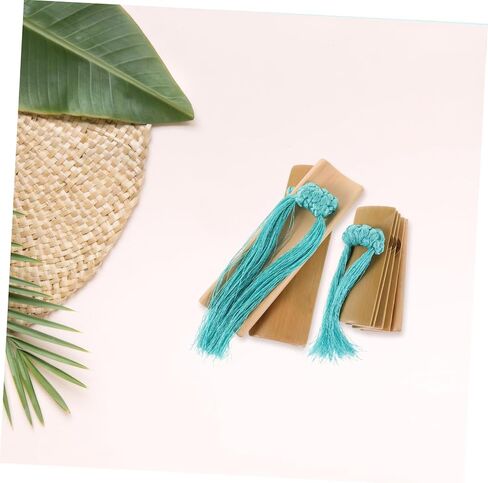 1set Hand Clappers for Music Bamboo Castanet Traditional Kuaiban Percussion Instrument for Adults in Saudi Arabia
