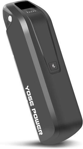 Yose Power 48V 13Ah Ebike Battery for 800W/ 750W/ 500W/ 350W/ 250W/ 100W Motor Electric Bicycle Battery Compatible with Heybike for Race max/Mars 2.0 with USB Port and Keys in Saudi Arabia
