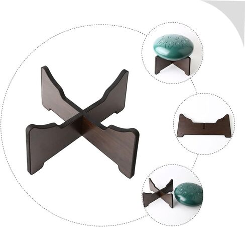 Ethereal Drum Stand Steel Tongue Drum Floor Holder Detachable Support Bracket in Saudi Arabia