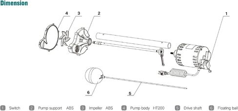 مضخة Leo Pump LHP-250P ذات القاعدة، حل متين وفعال ومتعدد الاستخدامات لإزالة المياه مع تفريغ 1-1/4 بوصة NPT in Saudi Arabia