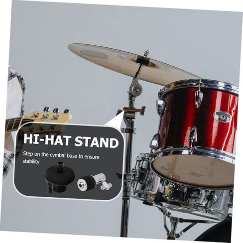 1 Set Jazz Drum Cymbal Stand Washers Felt Washers with Replacement Clutch for Enhanced Performance Compatible with Standard Cymbal Stands in Saudi Arabia