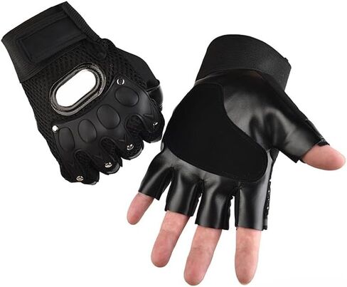 Half Finger Gloves Breathable Cycling Fitness Glove Non-Slip Shock-Absorbing Riding Sports Work Fingerless Gloves in Saudi Arabia