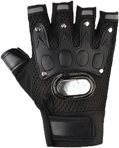 Half Finger Gloves Breathable Cycling Fitness Glove Non-Slip Shock-Absorbing Riding Sports Work Fingerless Gloves in Saudi Arabia