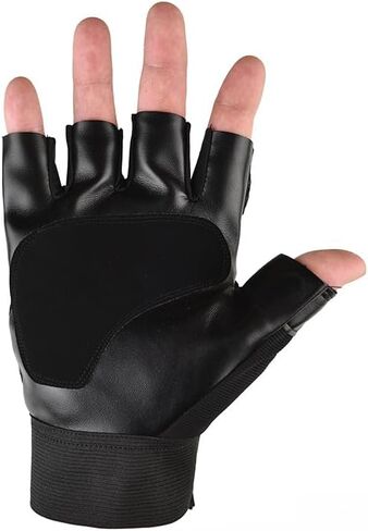 Half Finger Gloves Breathable Cycling Fitness Glove Non-Slip Shock-Absorbing Riding Sports Work Fingerless Gloves in Saudi Arabia