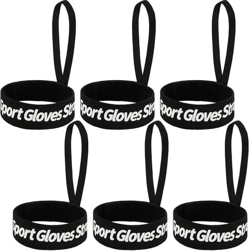 Jansun Sport Glove Strap, 6pcs Elastic Ski Glove Leash Holder Safety Strap for Hanging Skiing Outdoor Activities in Saudi Arabia