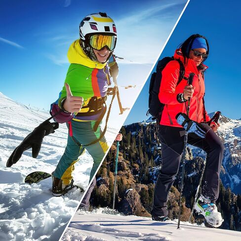 Jansun Sport Glove Strap, 6pcs Elastic Ski Glove Leash Holder Safety Strap for Hanging Skiing Outdoor Activities in Saudi Arabia