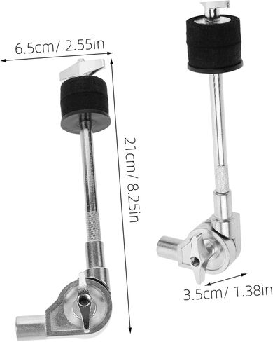 STOBOK Cymbal Mounting Holder Stand Stacker Accessories Metal and Felt Material in Saudi Arabia