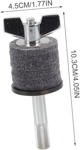 Cymbal Small Cymbal Holder Rack Drum Hat Stack Mount Holding Stand Accessory Cymbals Accessories for Cymbal Felts Stacker Support Cymbal Accessories Metal Silver in Saudi Arabia
