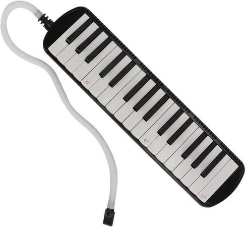 32 Key Melodica Instrument for Beginners, Durable Air Piano Keyboard Soprano Melodica with Mouthpieces Tube Sets Carrying Bag, Impact Resistance, Scratch Resistance (Blue) in Saudi Arabia