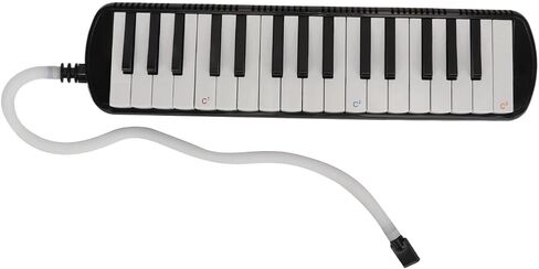 32 Key Melodica Instrument for Beginners, Durable Air Piano Keyboard Soprano Melodica with Mouthpieces Tube Sets Carrying Bag, Impact Resistance, Scratch Resistance (Blue) in Saudi Arabia