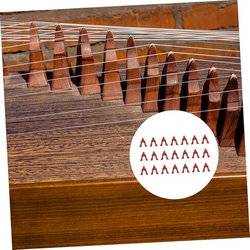 21 قطعة من ملحقات تركيب Guzheng Bridges المتينة خفيفة الوزن لتعزيز جودة الصوت لفناني الأداء والمبتدئين in Saudi Arabia