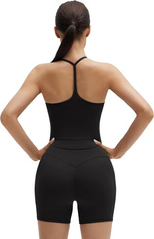 SUUKSESS Women Sexy Workout Sets Padded Sports Bra High Waisted Shorts Outfits in Saudi Arabia