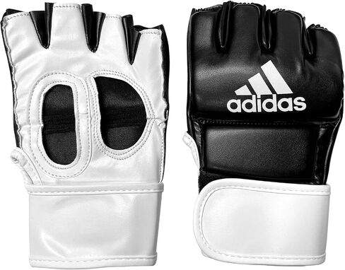 adidas MMA Grappling Hook & Loop MMA Training Gloves - for Men, Women, Unisex - Gloves with Open Palm for MMA, Boxing, Kickboxing, Training, & Fitness in Saudi Arabia
